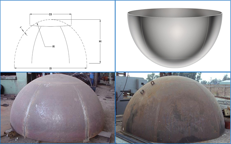Hemispherical Dish Head Banner